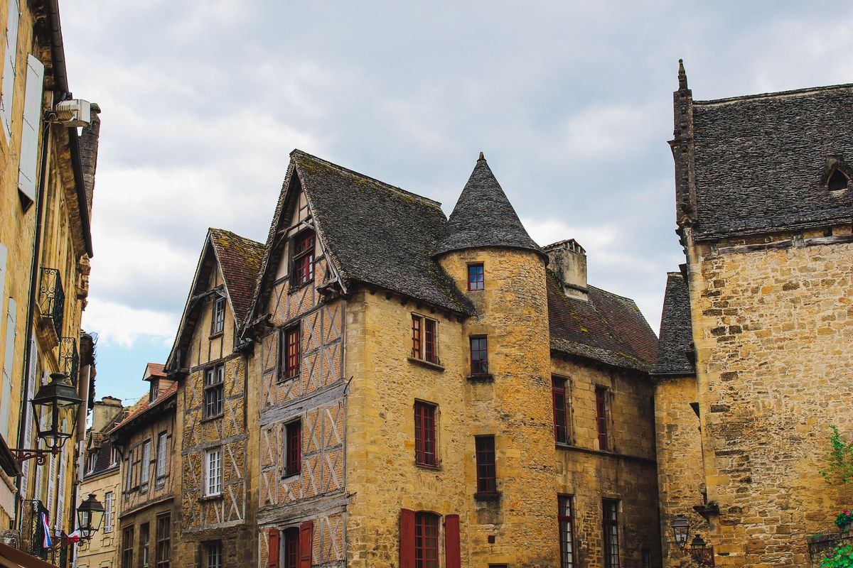 Façades anciennes de Sarlat-la-Canéda