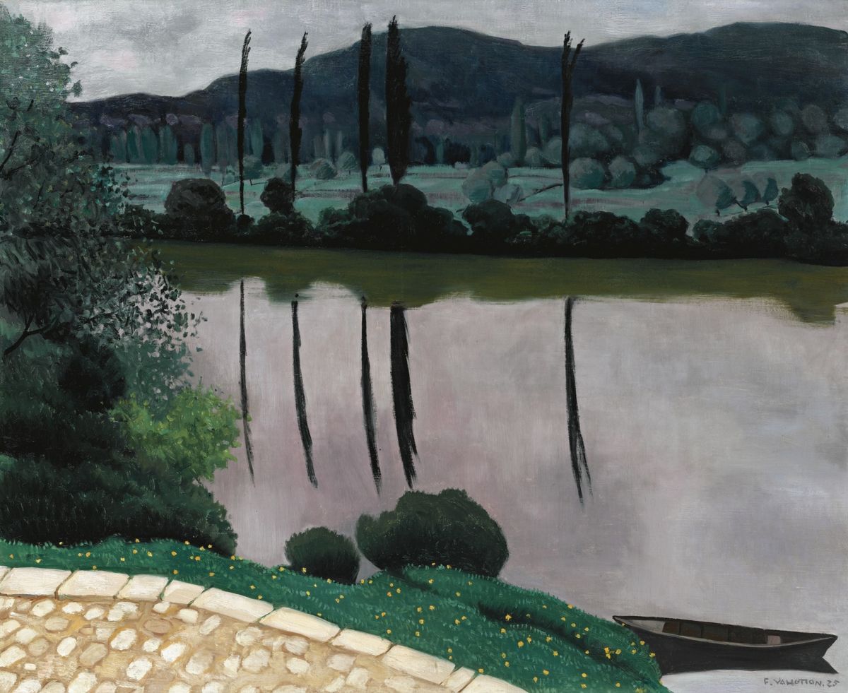 Félix Vallotton, « La Dordogne à Vitrac », 1925